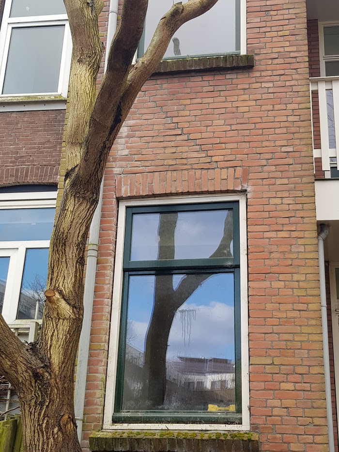 Inspectie schade metselwerk